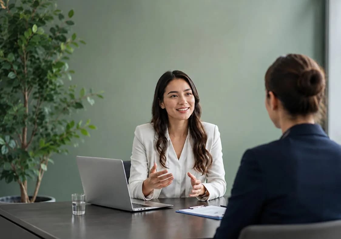 Office team collaborating — Turrior MCP recruiting platform